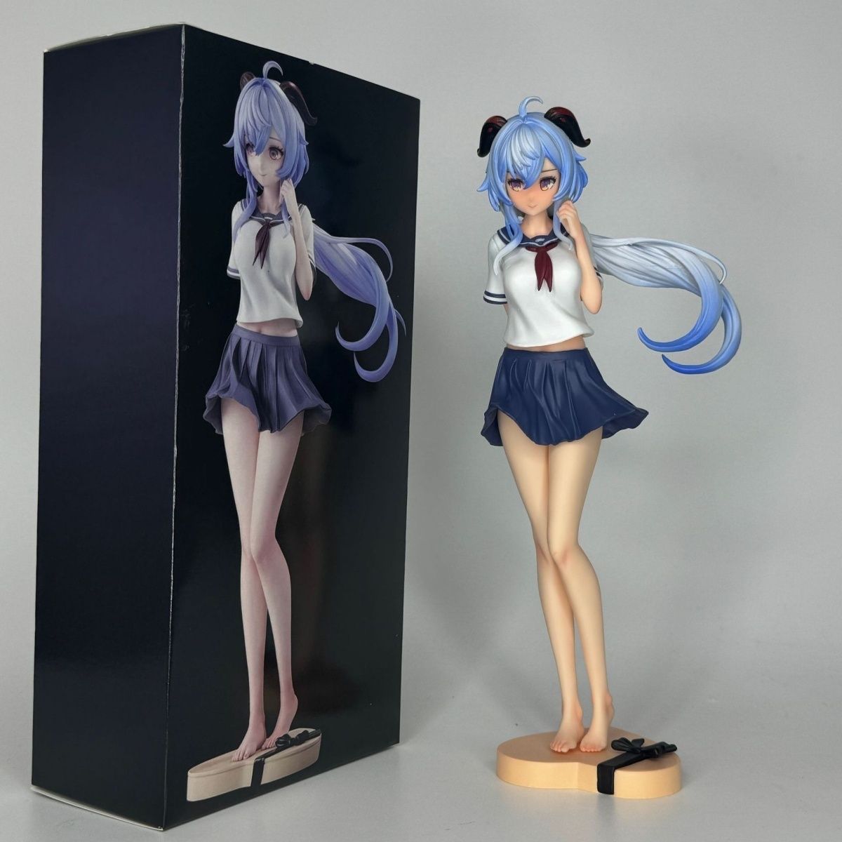 Desk Setup With Tv - 25cmjk confissão ganyu bonito anime periférico