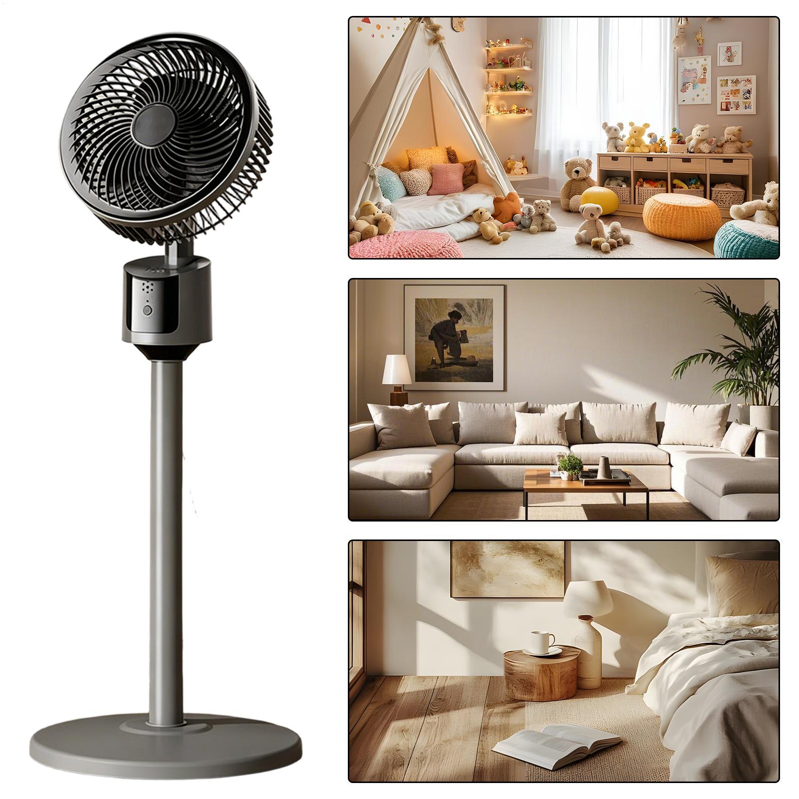 Desk Setup Home - Novo Ventilador Portátil Dobrável com 3