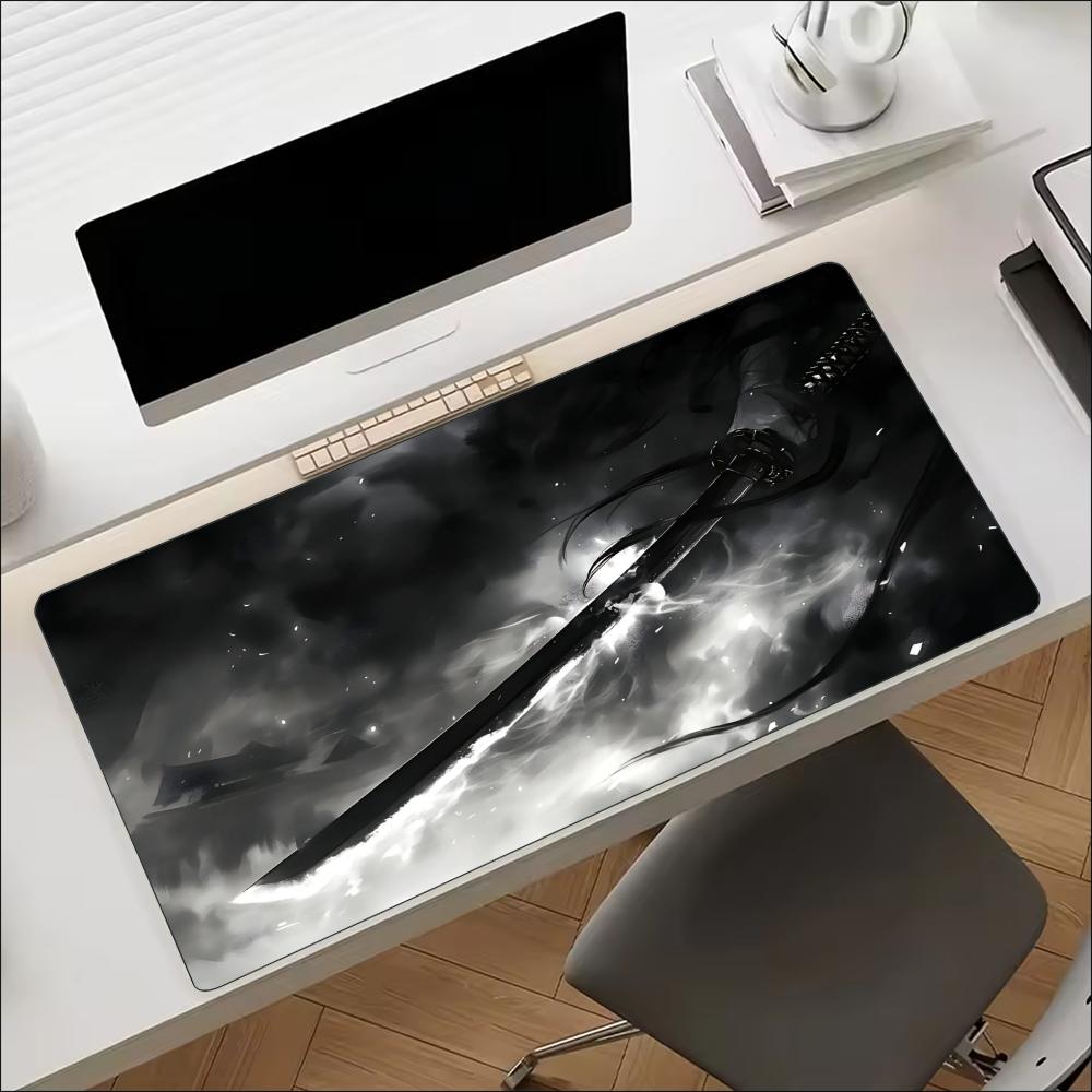 Desk Setup Gaming And Work - Tapete de Mesa com Estampa de