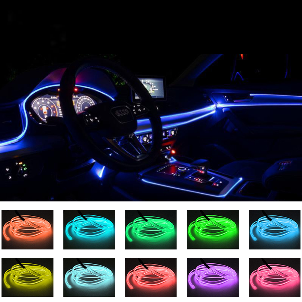 Ambient Light Bar Usb - Acessórios de decoração para carro led