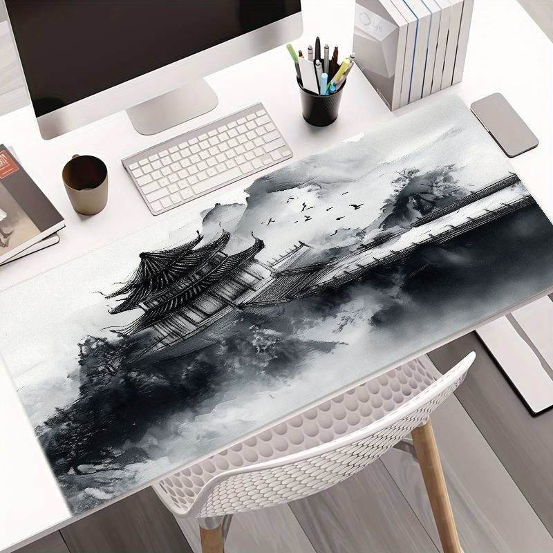 Desk Setup Ergonomics - Mouse Pad de Ferro Forjado com