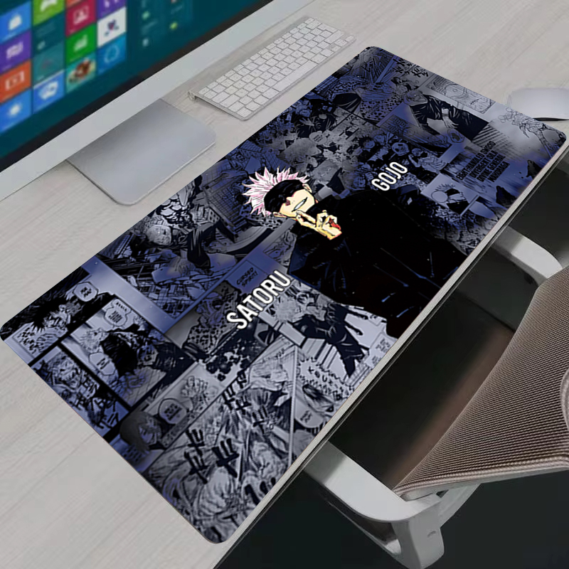 Desk Setup Mat - Mouse Pad Grande de Anime Jujutsu
