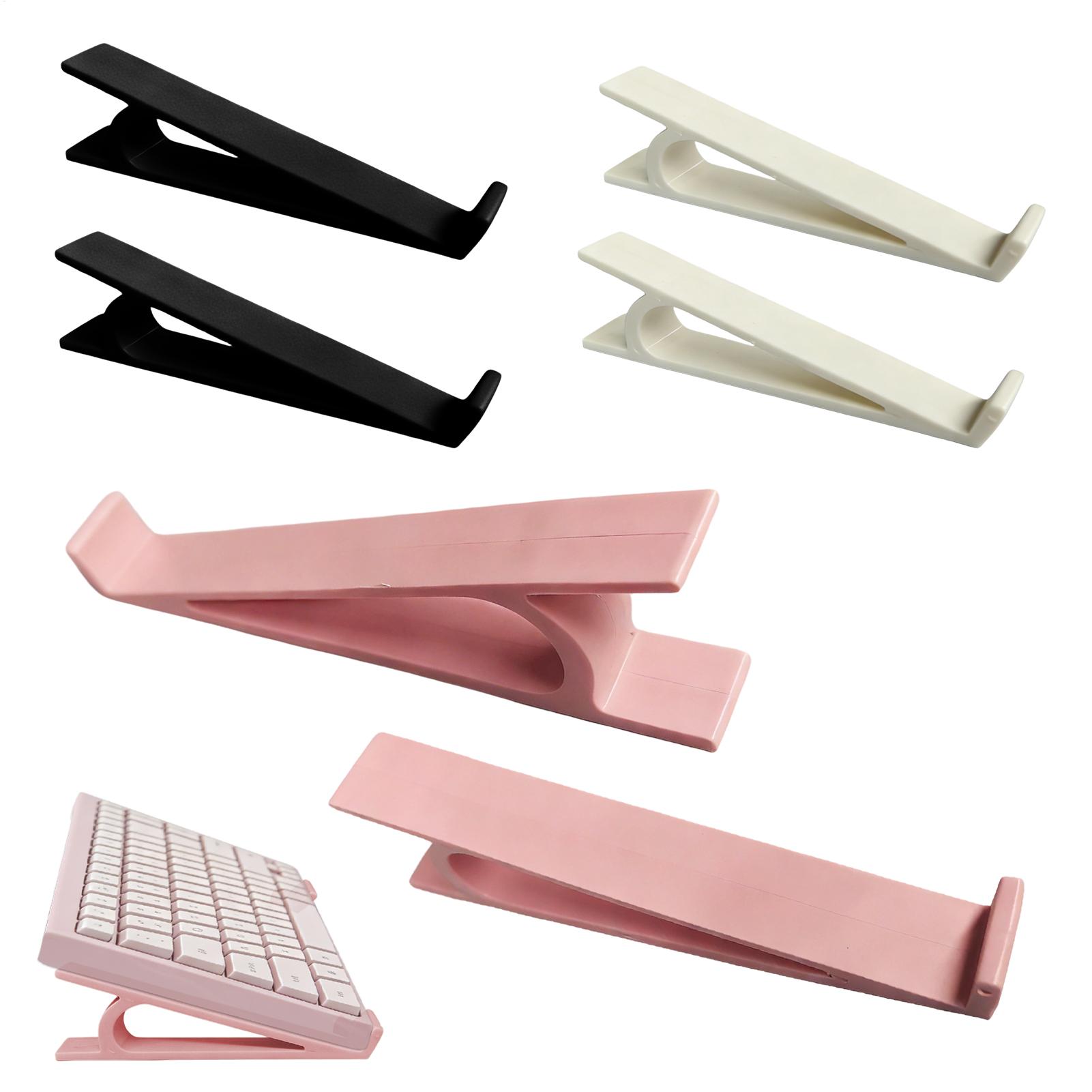 Desk Setup Home - Suporte universal para teclado, 2 peças/par,