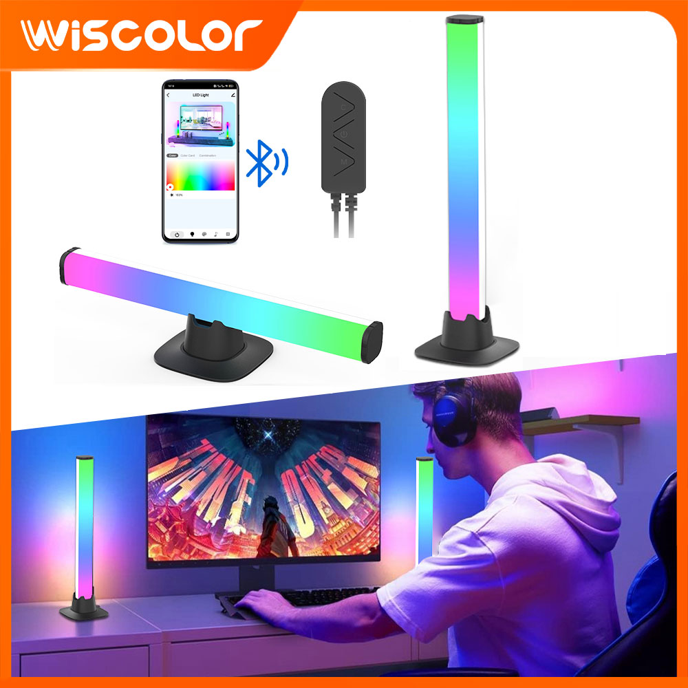 Desk Setup With Tv - Barra de Luzes LED RGB com