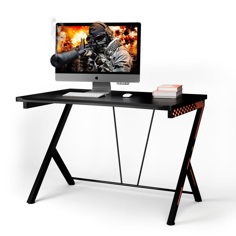 Desk Setup Ergonomics - Mesa de computador ergonômica moderna, tampo
