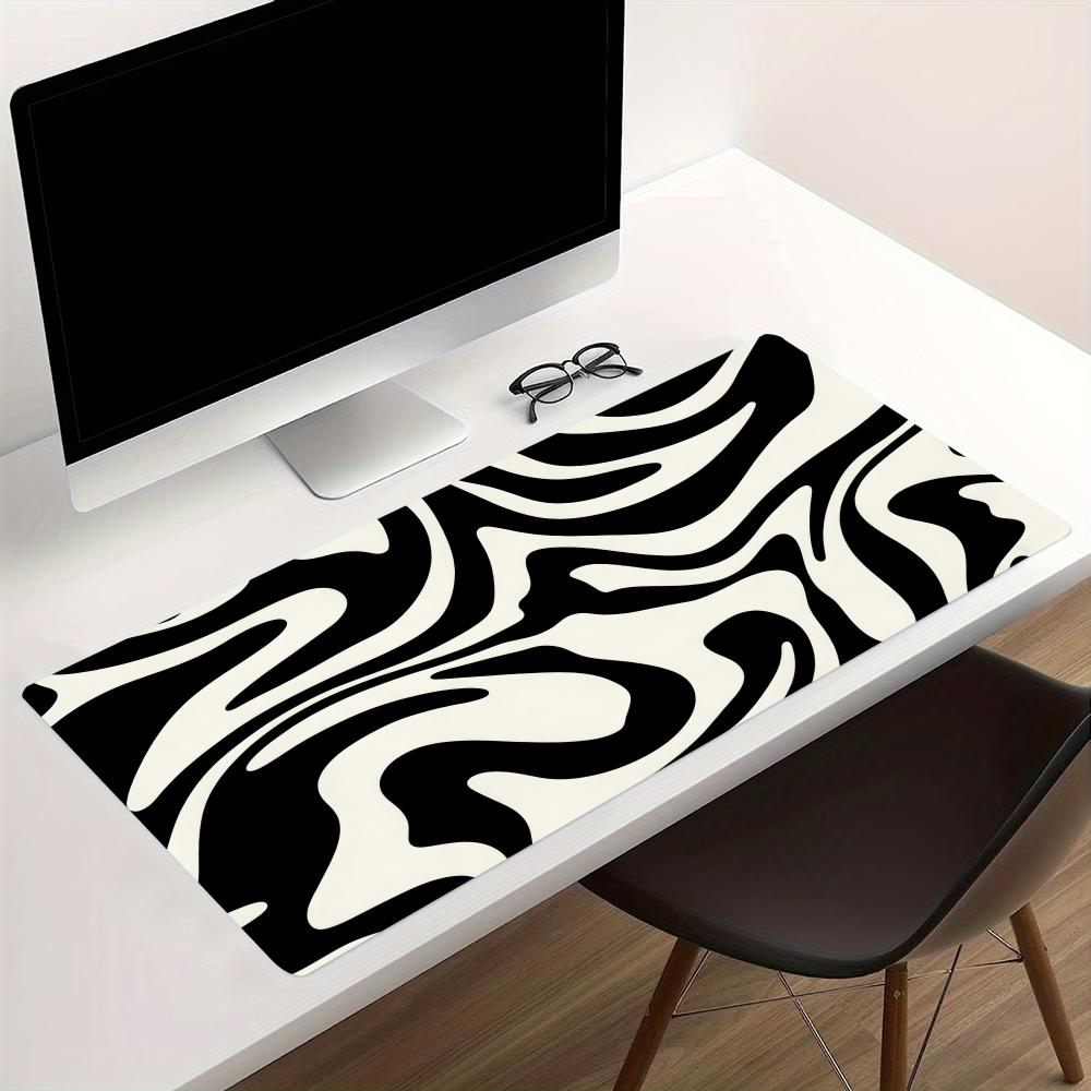 Desk Setup Gaming And Work - Mouse Pad Grande Antiderrapante de Borracha
