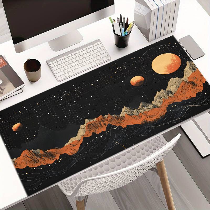Desk Setup Ergonomics - Mouse Pad Grande Ergonômico Cloud Dragon