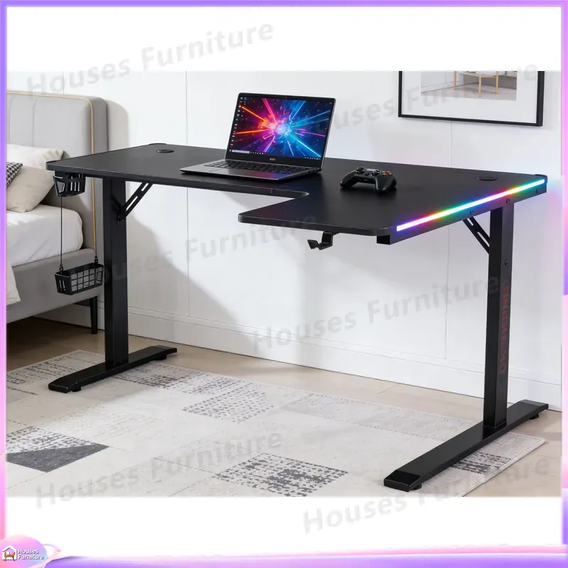 Desk Setup Ergonomics - Mesa de Jogos Grande de 160cm
