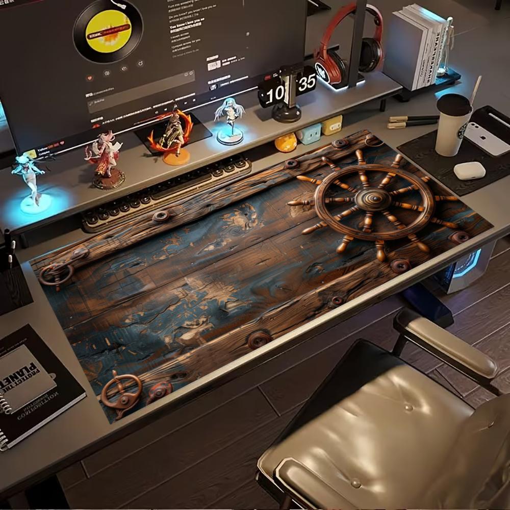 Desk Setup Laptop And Pc - Mouse Pad Gamer Estendido com Tema