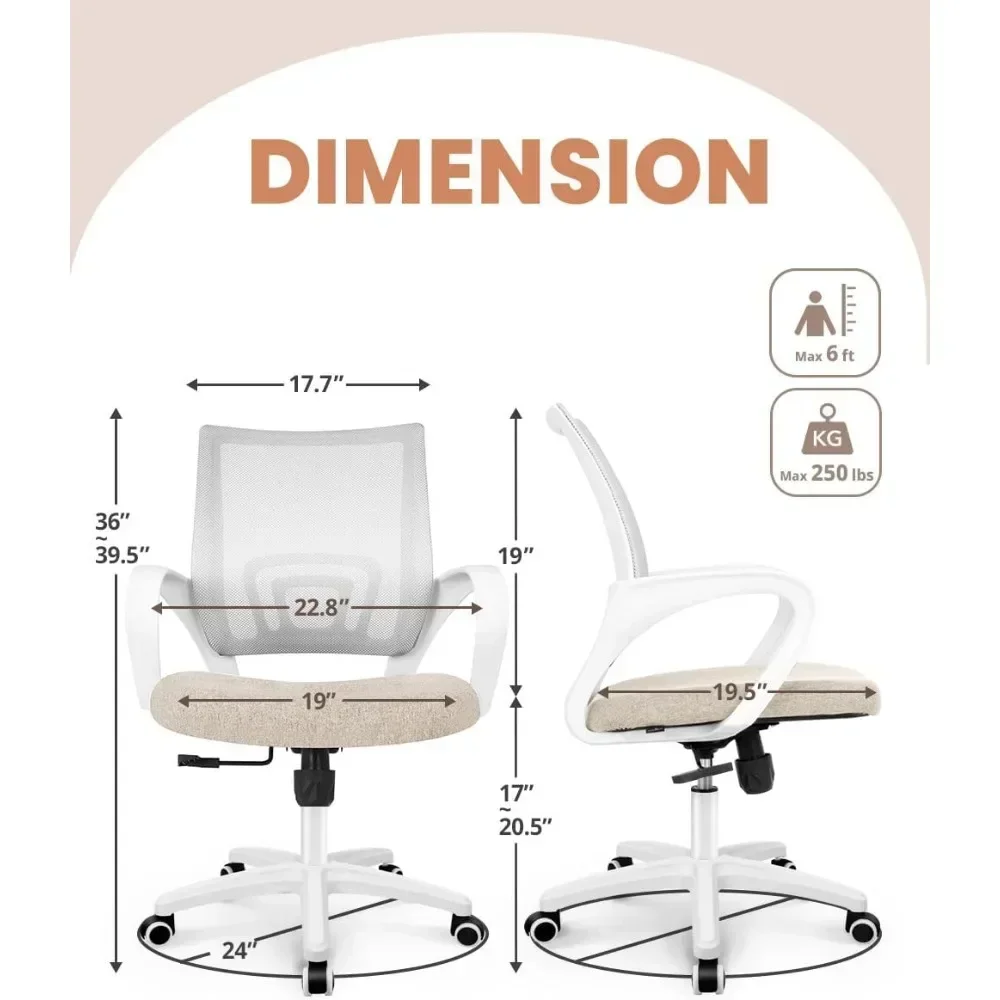 Cadeira de Escritório NEO CHAI - Desk Setup Ergonomics avaliação e preço