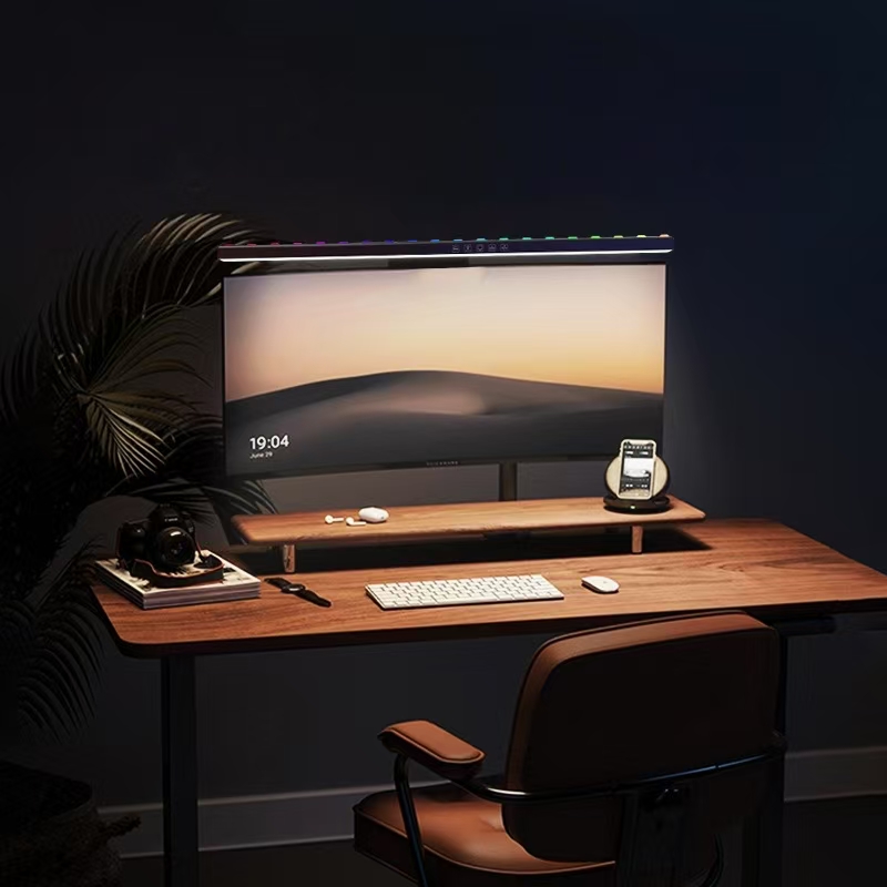 Lâmpada de mesa suspensa com l - Desk Setup Equipment avaliação e preço