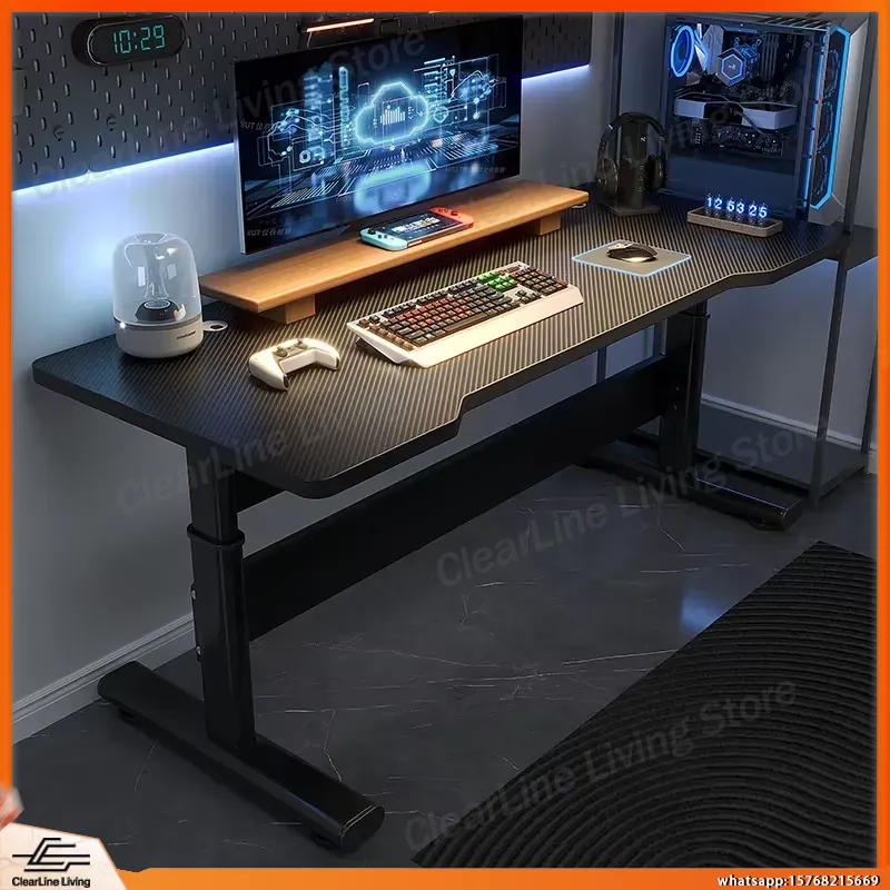 Mesa de Jogos Elétrica Ajustáv - Desk Setup Ergonomics avaliação e preço