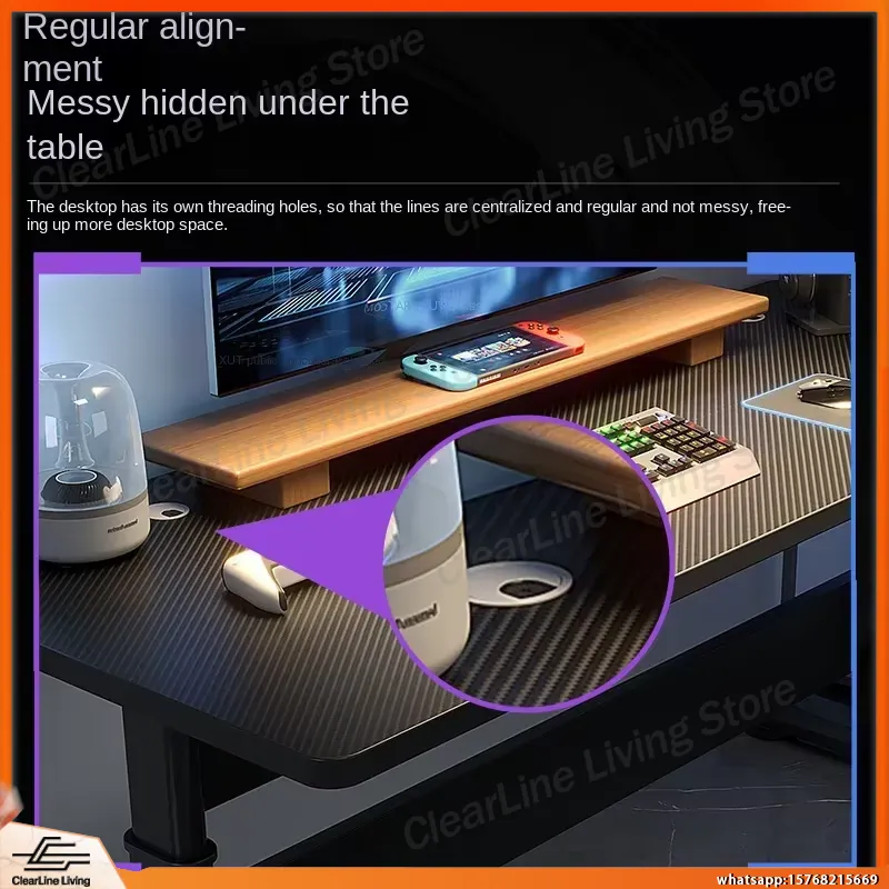 Mesa de Jogos Elétrica Ajustáv - Desk Setup Ergonomics avaliação e preço