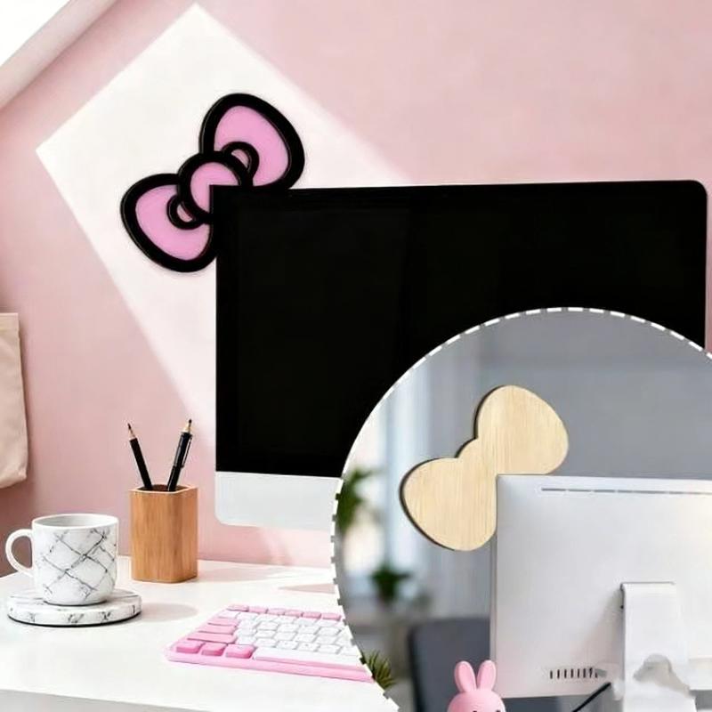 Novo Laço de Madeira 1/2 Peças - Desk Setup Home avaliação e preço