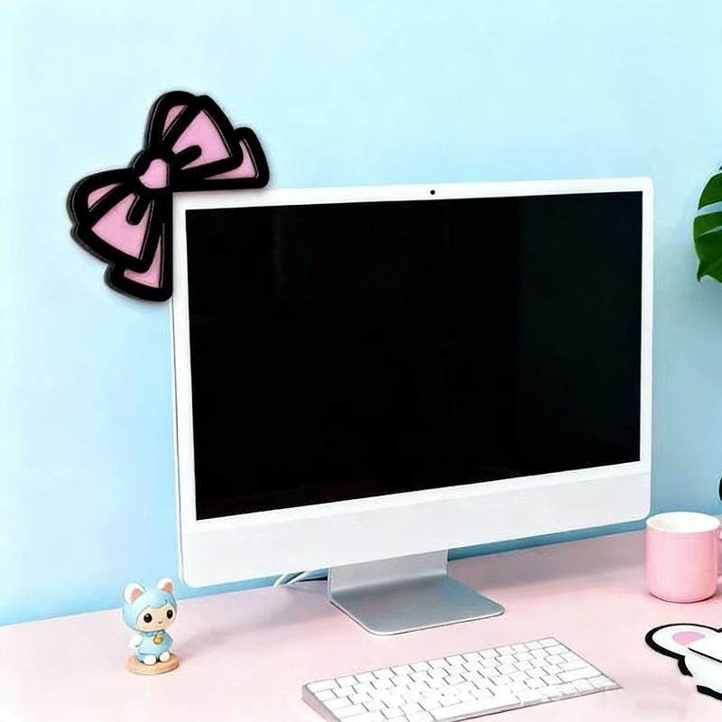 Novo Laço de Madeira 1/2 Peças - Desk Setup Home avaliação e preço