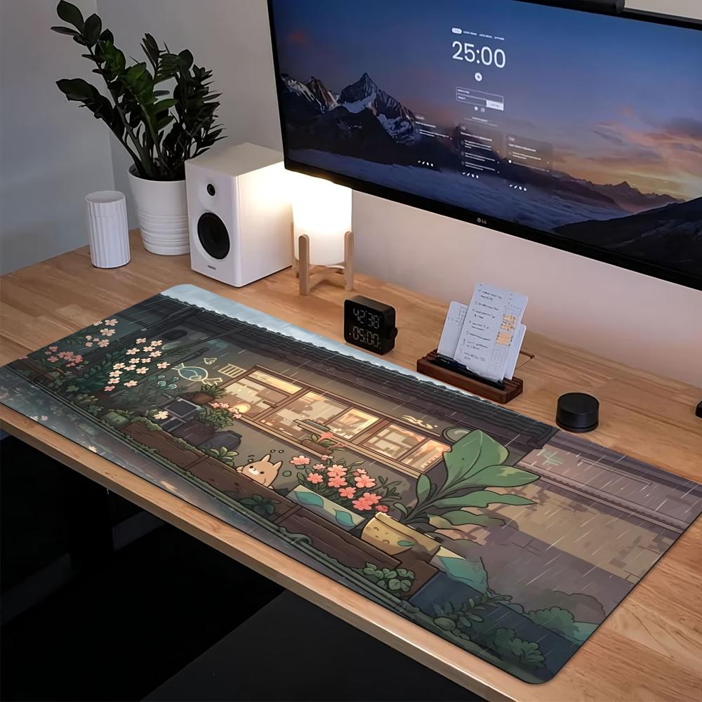 Mouse Pad Gamer Estendido Cozy - Desk Setup Laptop And Pc avaliação e preço