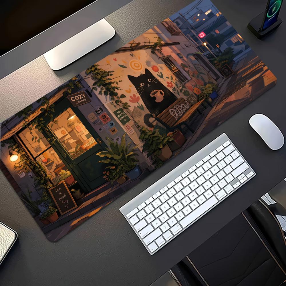 Mouse Pad Gamer Estendido Cozy - Desk Setup Laptop And Pc avaliação e preço