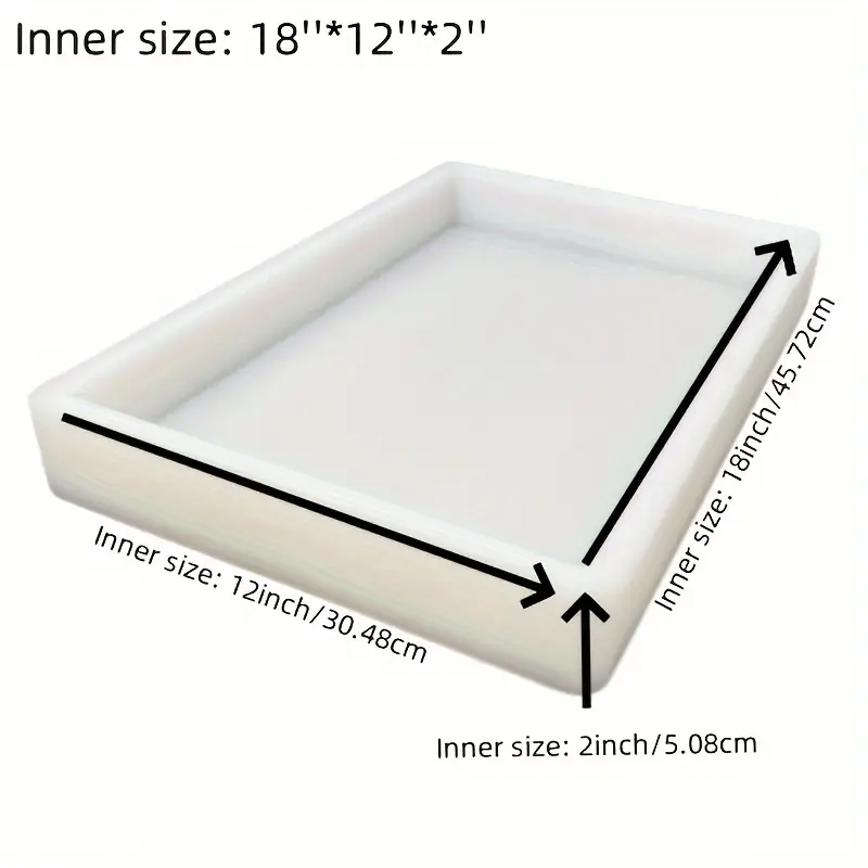 Molde de Silicone Grande 18*12 - Desk Setup Equipment avaliação e preço