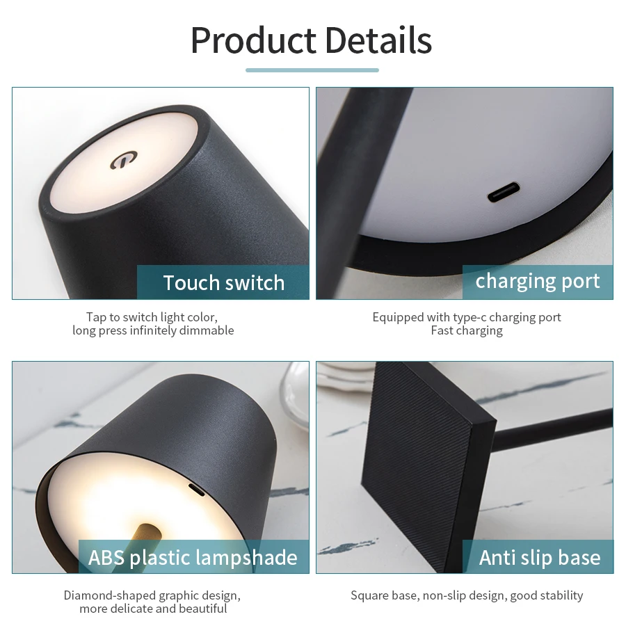 Lâmpada de mesa led usb recarr - Ambient Light Bar Usb avaliação e preço