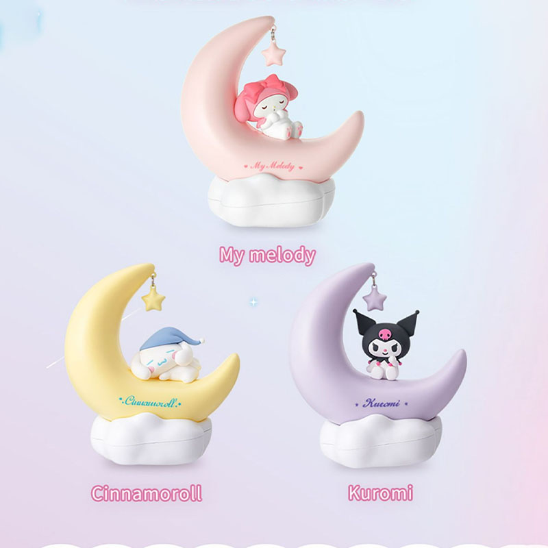 Luminária LED Cinnamoroll Moon - Desk Setup Shelf avaliação e preço