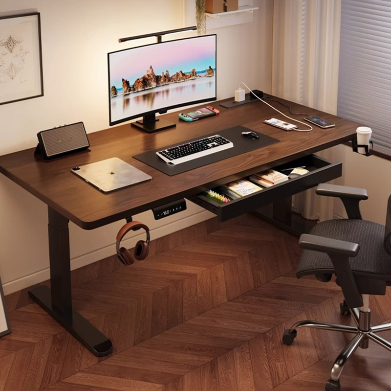 Mesa Elétrica Moderna com Dois - Desk Setup Ergonomics avaliação e preço