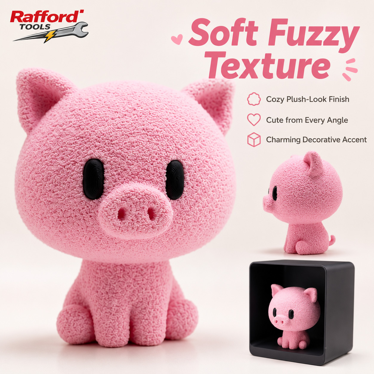 Figurinha de Porquinho Rosa Fl - Desk Setup Shelf avaliação e preço