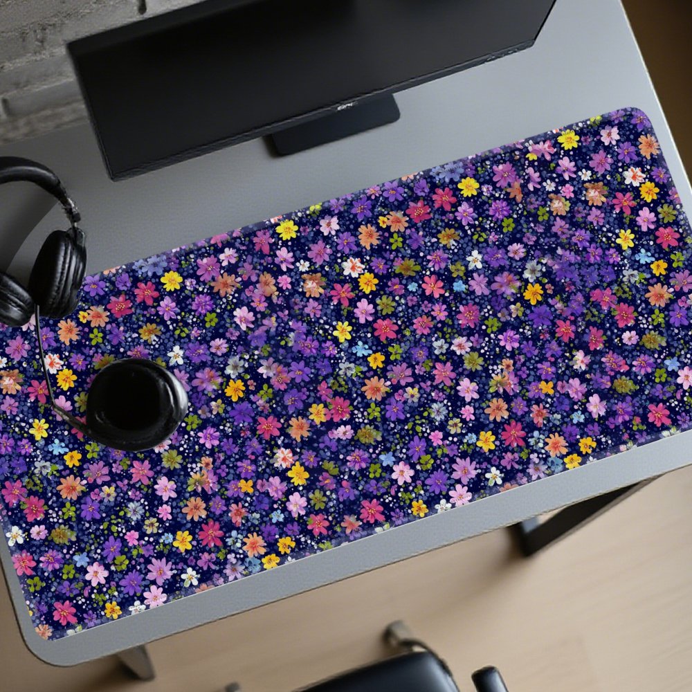 Tapete de Mesa com Padrão Flor - Desk Setup Aesthetic avaliação e preço