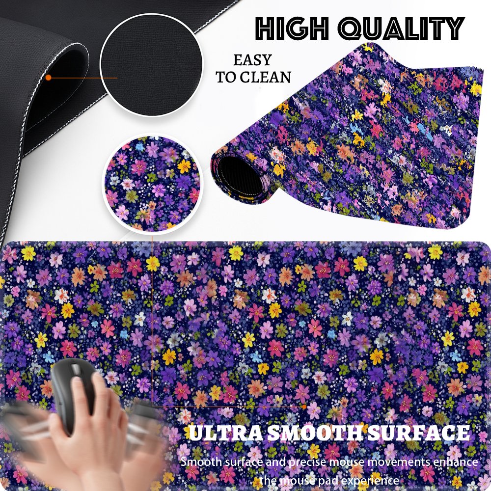 Tapete de Mesa com Padrão Flor - Desk Setup Aesthetic avaliação e preço