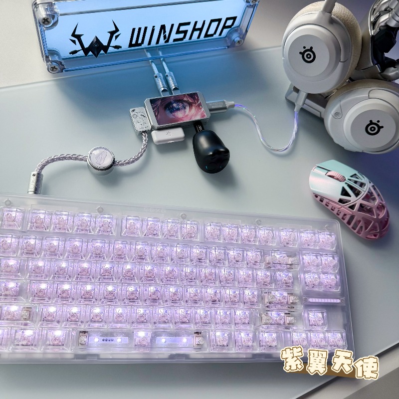 WINSHOP Esports HUB Hub USB Du - Desk Setup Aesthetic avaliação e preço