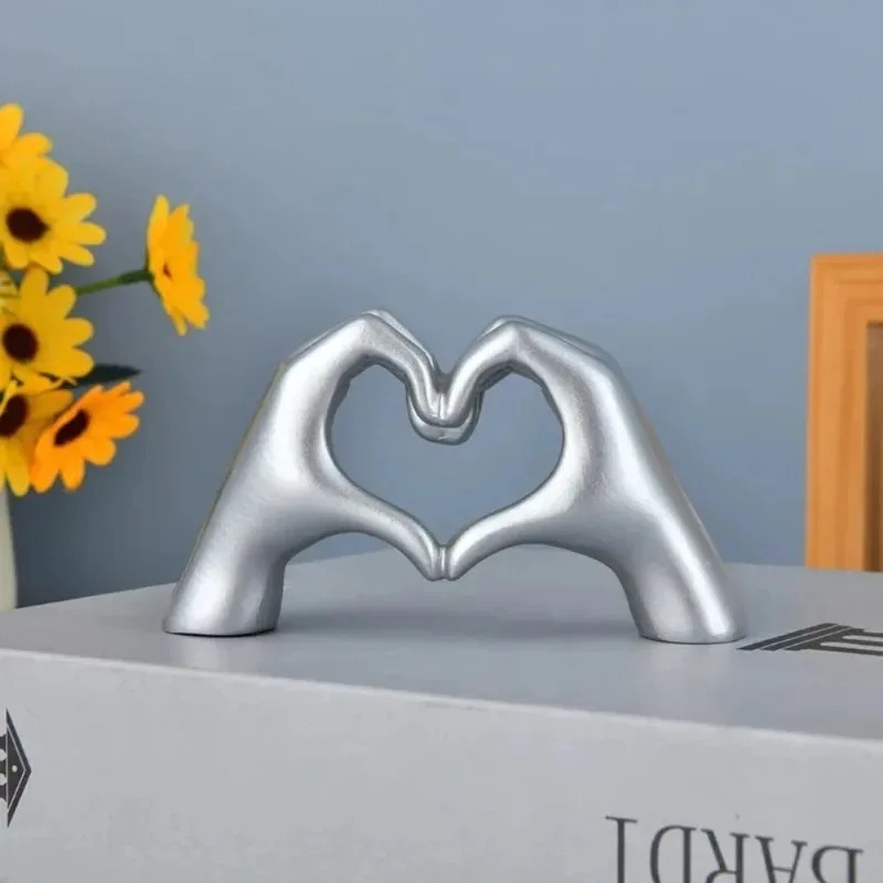 Estátua Moderna de Gesto de Mã - Desk Setup Shelf avaliação e preço