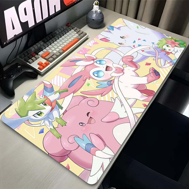 Mousepad Grande Rosa Fofo XXL  - Desk Setup Mat avaliação e preço