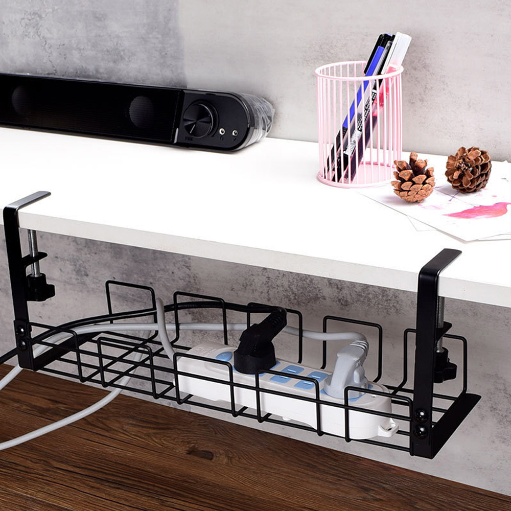 Caixa de gerenciamento de cabo - Desk Setup Shelf avaliação e preço