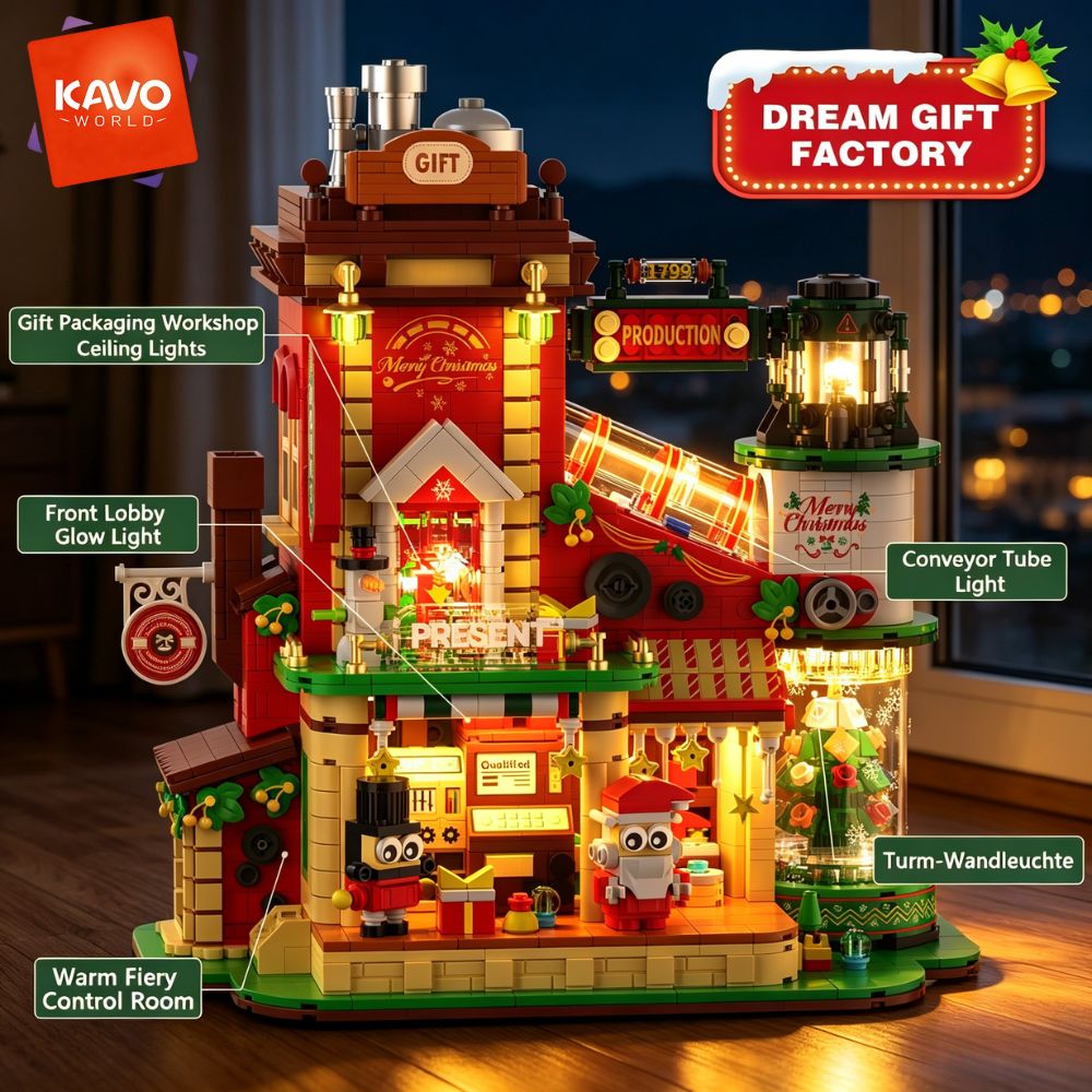 KAVOWORLD 2775PCS Brinquedo de - Desk Setup Build avaliação e preço